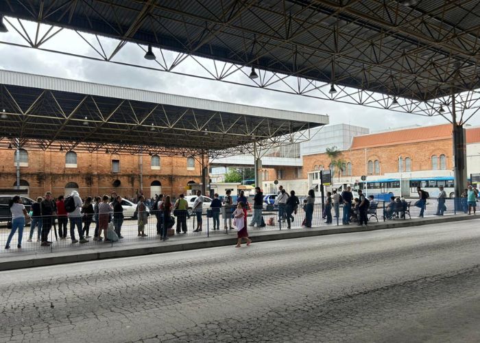 &Ocirc;nibus de Sorocaba passam por nova paralisa&ccedil;&atilde;o