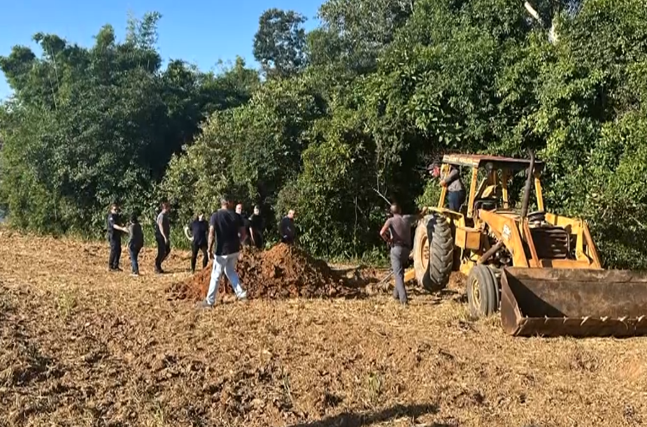 Imagem do local onde acharam o corpo do empres&aacute;rio.