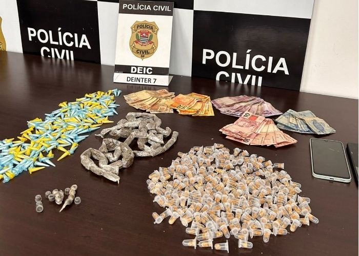 Imagem da apreens&atilde;o de drogas