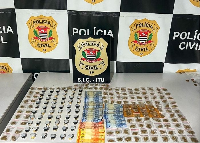 Imagem da apreens&atilde;o de drogas