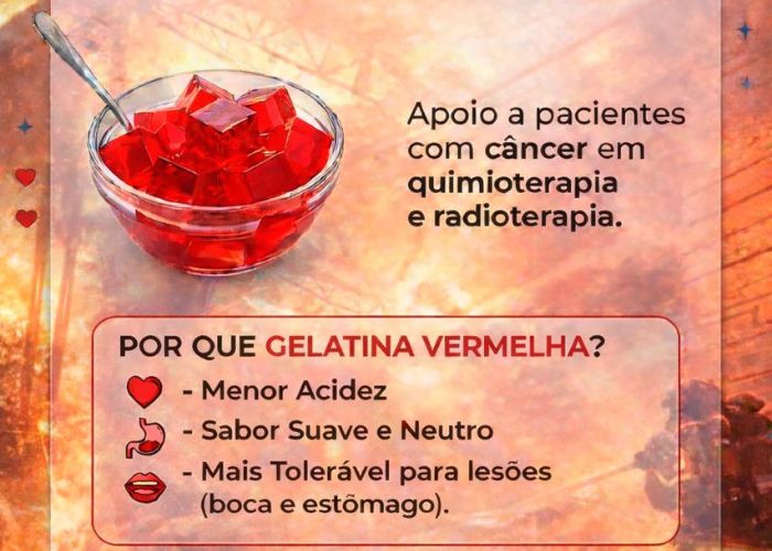 Sorocaba integra campanha &ldquo;Gelatinas Vermelhas&rdquo; para apoiar pacientes em tratamento contra o c&acirc;ncer