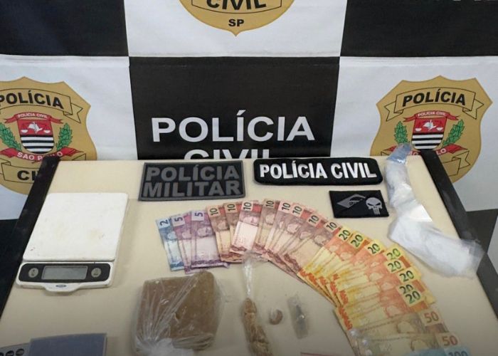 Homem é preso por tráfico de drogas em Araçoiaba da Serra