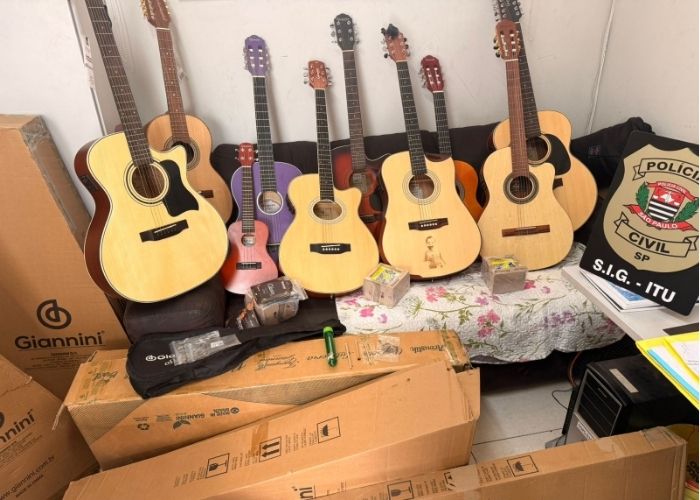 Polícia Civil de Itu recupera instrumentos furtados e investiga funcionário por desvio