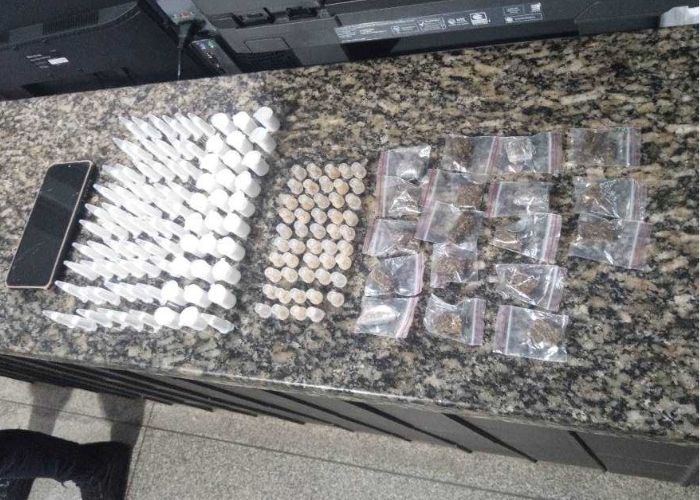 Imagem da apreens&atilde;o de drogas