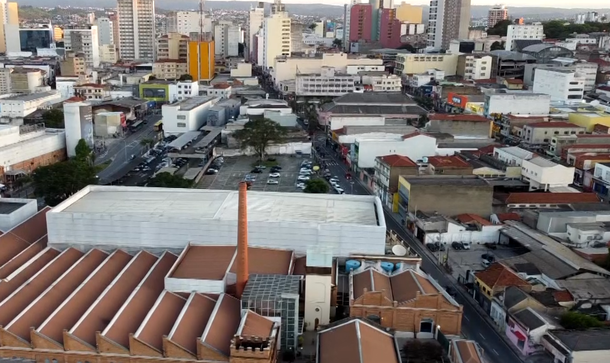 imagem a&eacute;rea de sorocaba