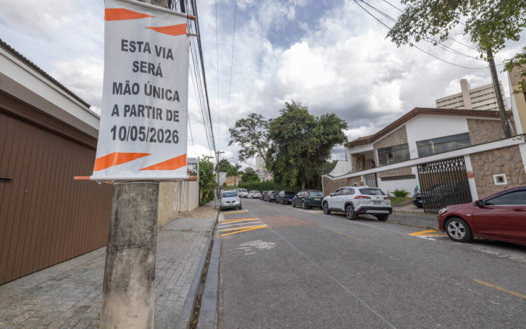 Jundiaí implanta mudanças em rua da Chácara Urbana