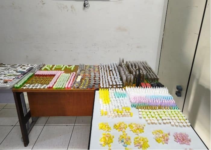 Imagem da apreens&atilde;o de drogas