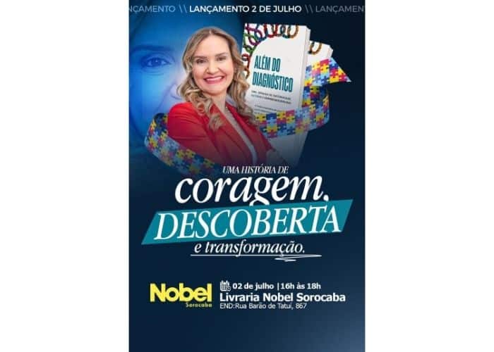 Após descobrir autismo aos 40 anos, terapeuta lança livro nesta quinta-feira