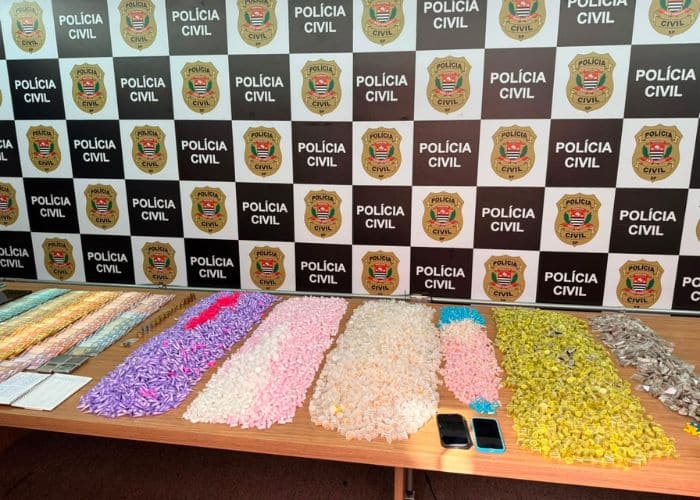 Opera&ccedil;&atilde;o termina com dez presos e 15 mil por&ccedil;&otilde;es de drogas apreendidas em Tatu&iacute;