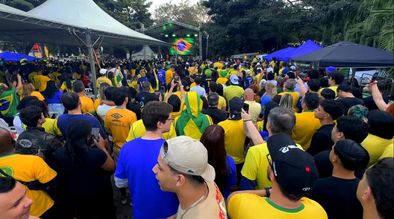 torcedores do brasil no campolim