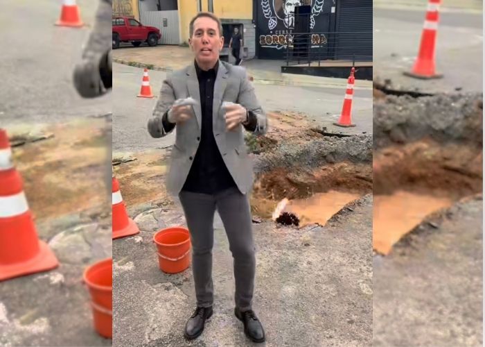 MP arquiva denúncia sobre obra do SAAE durante gravação de vídeo do prefeito em Sorocaba