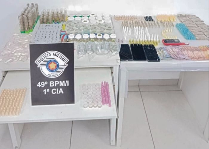 Imagem da apreens&atilde;o de drogas