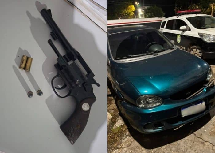 Homem é preso após invadir casa da ex e atirar contra o atual companheiro dela em Campo Limpo Paulista