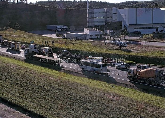 Acidente provoca congestionamento de 12 quilômetros em Mairinque