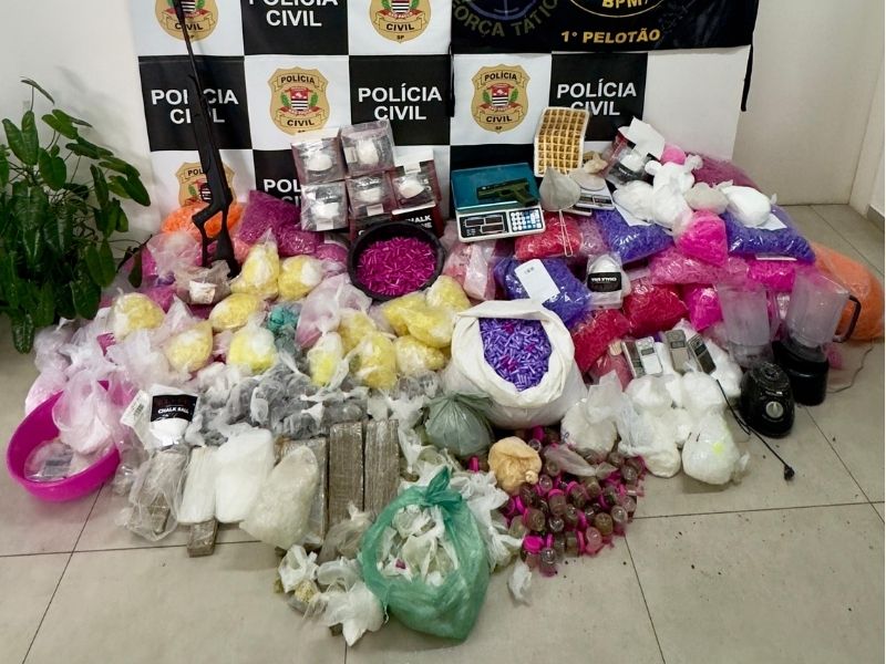 Homem é preso com mais de 29 quilos de drogas em Araçoiaba da Serra