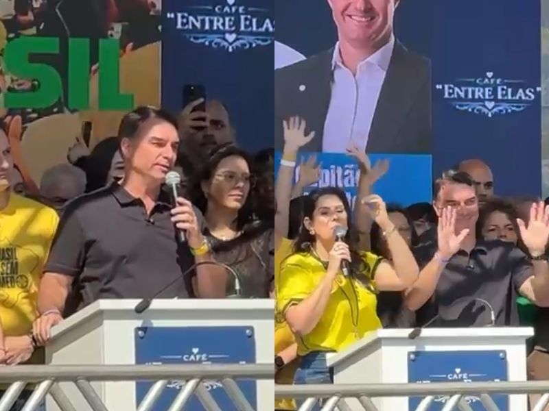 Flávio Bolsonaro participa de evento em Itapetininga