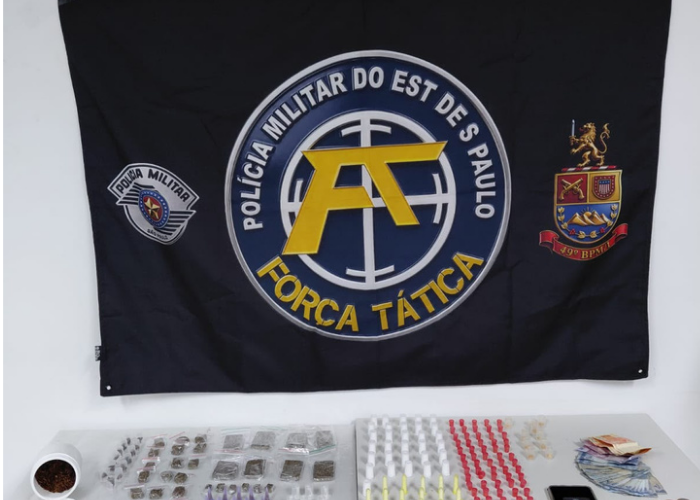 Homem preso por tr&aacute;fico