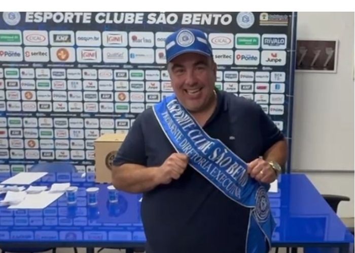 Fabrício Mena é o novo presidente do São Bento