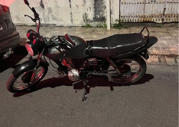 GCM de Votorantim apreende moto adulterada