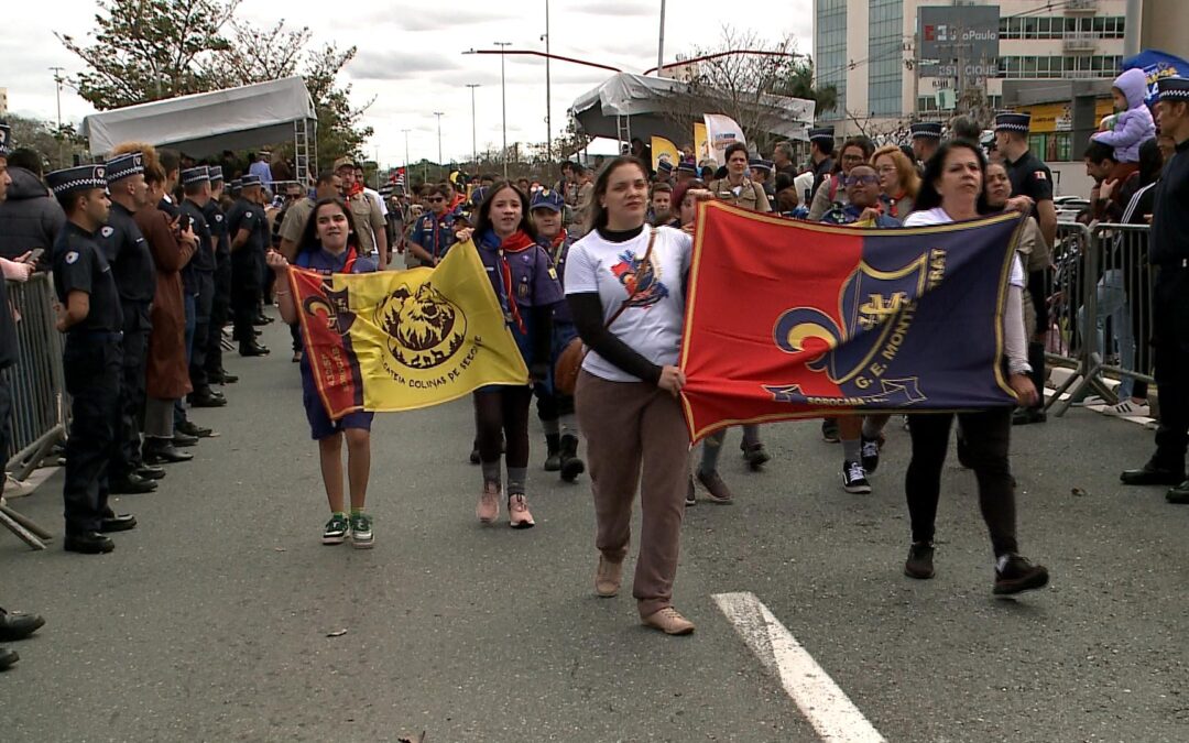 Desfile de 7 de Setembro em Sorocaba reuniu mais de 50 instituições