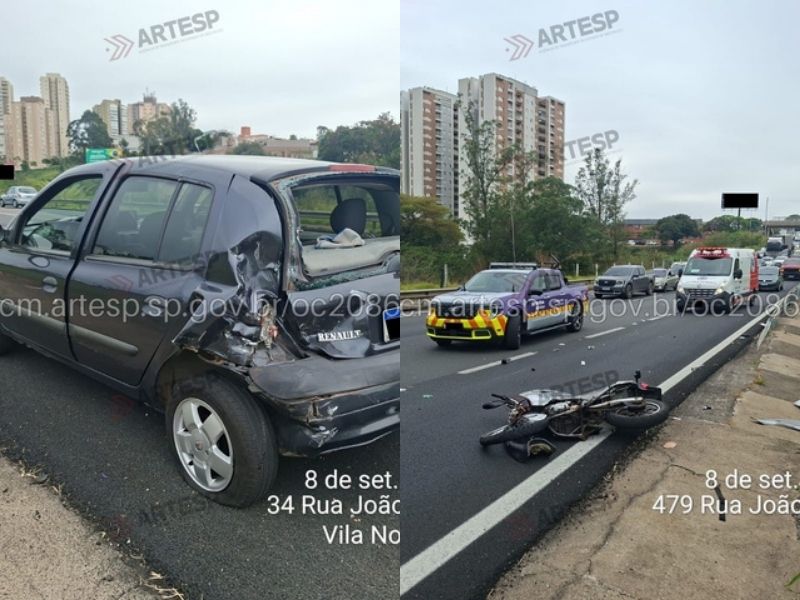 Motociclista morre em acidente na rodovia Anhanguera, em Jundiaí