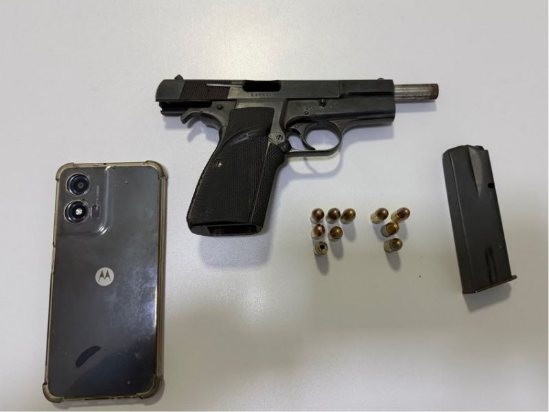 Homem é preso com pistola durante abordagem em Sorocaba