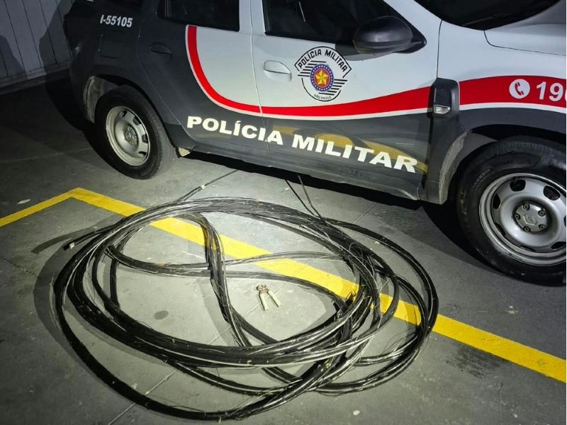 Homem é preso por furtar fios de cobre em Sorocaba