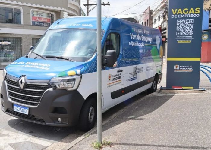 Agenda da Van do Emprego e Qualificação de Sorocaba