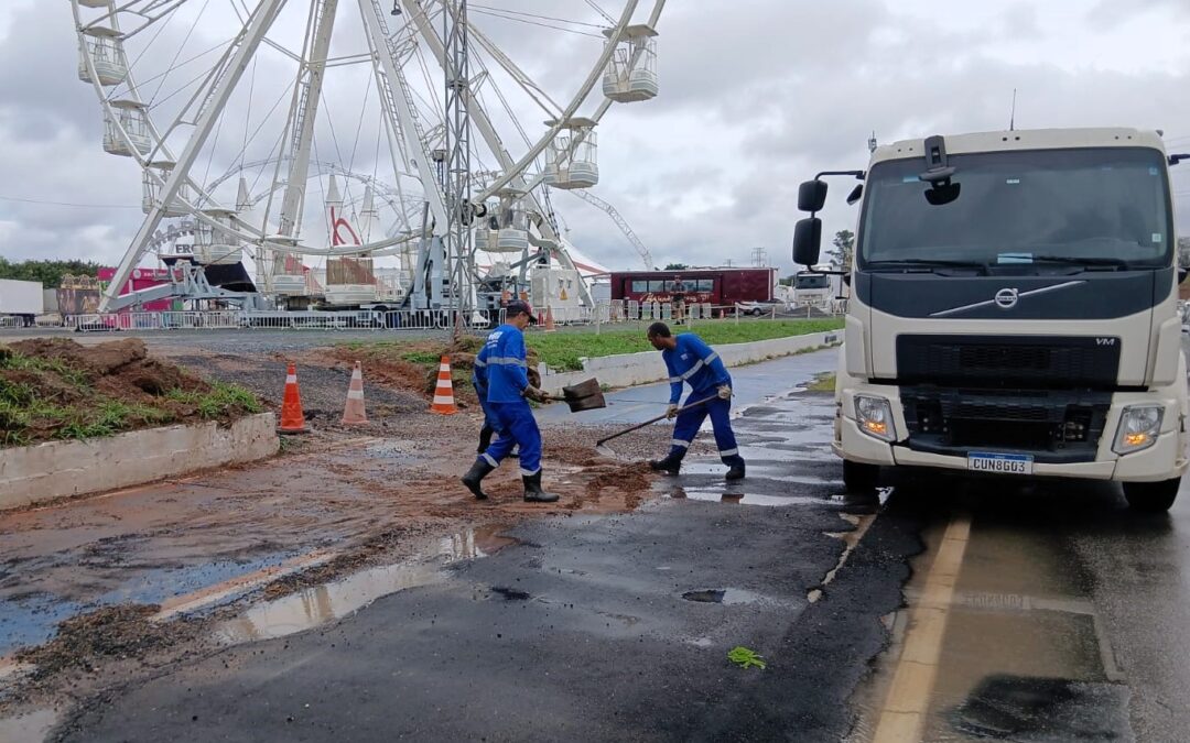 Prefeitura de Sorocaba continua trabalhando no rescaldo da chuva