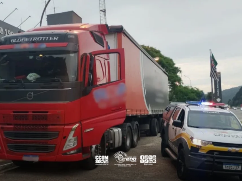 Homem é preso por roubar de caminhão com casal de idosos na Castello Branco, em São Roque