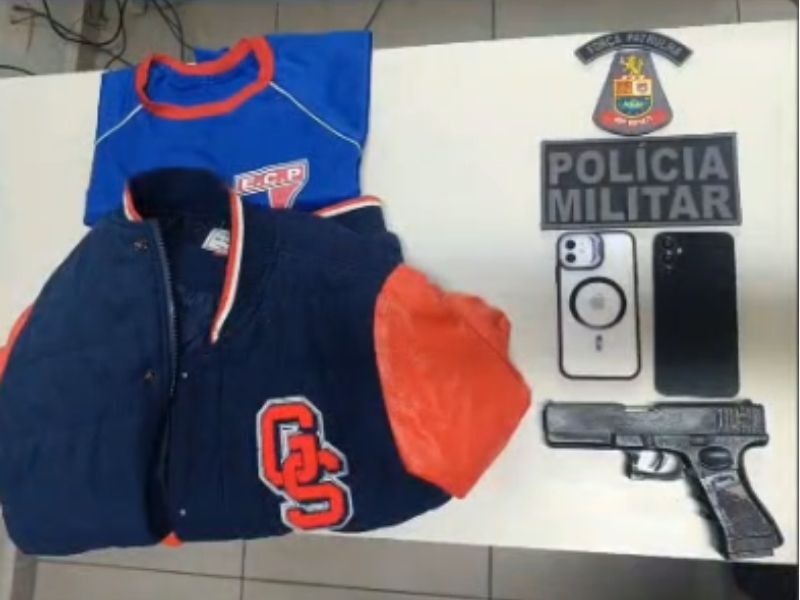 Dupla é presa após roubar estudantes e fugir de trem em Campo Limpo Paulista