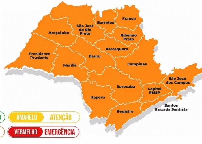 Região entra em alerta para temporais neste domingo